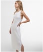 Women's Barbour International Dakota Knitted Midi Dress - Neutral