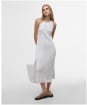 Women's Barbour International Dakota Knitted Midi Dress - Neutral