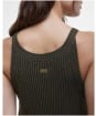 Women's Barbour International Dakota Knitted Midi Dress - Envy