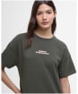 Women's Barbour International Emerson Midi Dress - Envy