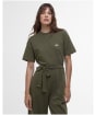 Women's Barbour International Sierra Jumpsuit - Envy