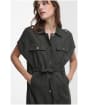 Women's Barbour International Harlow Midi Dress - Envy