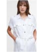 Women's Barbour International Harlow Midi Dress - White
