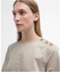 Women's Barbour Luna Mini Dress - Light Sand