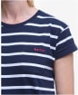 Women's Barbour Otterburn Stripe Dress - Navy