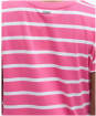 Women's Barbour Otterburn Stripe Dress - ROSE PINK/WHITE