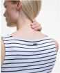 Women's Barbour Dalmore Stripe Dress - White