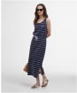 Women's Barbour Overland Midi Dress - Navy Stripe