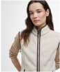 Women's Barbour Country Colton Fleece Gilet - Pearl