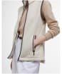 Women's Barbour Country Colton Fleece Gilet - Pearl