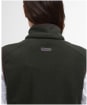 Women's Barbour Country Colton Fleece Gilet - Sage