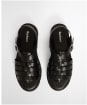 Women's Barbour Otterburn Fisherman Sandal - Black