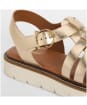 Women's Barbour Otterburn Fisherman Sandal - Gold