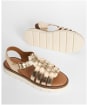 Women's Barbour Otterburn Fisherman Sandal - Gold