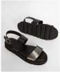 Women's Barbour Harewood Sandal - Black / Pewter