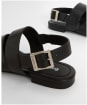 Women's Barbour Penelope Flat Sandal - Black