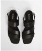 Women's Barbour Penelope Flat Sandal - Black