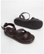 Women's Barbour Ivy Sandal - Dark Brown