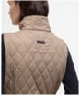 Women's Barbour Keeper Wear Quilted Gilet - Military Brown