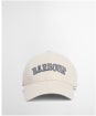Women's Barbour Emily 6 Panel Cotton Sports Cap - Salt