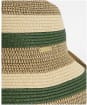 Women's Barbour Daphne Braid Summer Hat - Olive / Sand