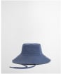 Women's Barbour Fleur Reversible Bucket Hat - Chambray / Stripe