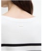 Women's Barbour Renfew Knitted Jumper - CLOUD/BLACK STRI