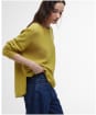Women's Barbour Marine Knit - Limeade