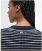 Women's Barbour Macy Knitted Jumper - Dark Navy Stripe