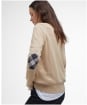 Women's Barbour Lavender Knitted Crew Neck Jumper - Putty