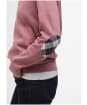 Women's Barbour Lavender Knitted Crew Neck Jumper - TEA ROSE