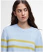 Women's Barbour Bronya Knitted Jumper - Breeze Blue
