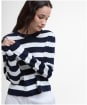 Women's Barbour Bronya Knitted Jumper - Navy
