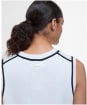 Women's Barbour Amy Sleeveless Knitted Vest - Cloud