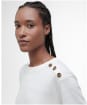 Women's Barbour Genevieve Knitted T-Shirt - Cloud