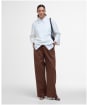 Women's Barbour Lucy Knitted Jumper - Cloud