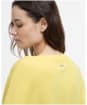Women's Barbour Lucy Knitted Jumper - Sunray Yellow
