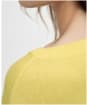 Women's Barbour Lucy Knitted Jumper - Sunray Yellow