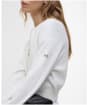 Women's Barbour International Priya Knitted Bomber Jacket - Neutral