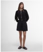Women's Barbour International Priya Knitted Bomber Jacket - Black