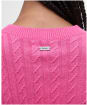 Women's Barbour Hartland Crew Knitted Jumper - Rose Pink