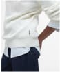 Women's Barbour Hartland Crew Knitted Jumper - Cloud