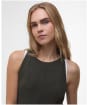Women's Barbour International Dakota Sleeveless Knitted Jumper - Envy