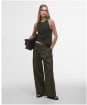 Women's Barbour International Dakota Sleeveless Knitted Jumper - Envy