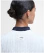 Women's Barbour Hartland Sleeveless Knitted Jumper - Cloud