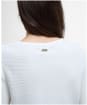 Women's Barbour Ivy Knitted T-Shirt - Cloud