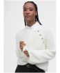 Women's Barbour Angela Knitted Jumper - Cloud