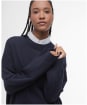 Women's Barbour Birdie Knitted Jumper - Dark Navy