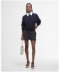 Women's Barbour Birdie Knitted Jumper - Dark Navy
