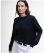 Women's Barbour Aurelia Knitted Jumper - Navy